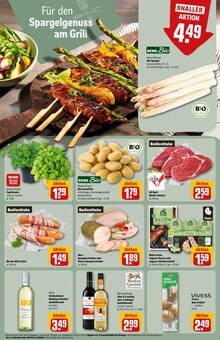 Spargel im aktuellen REWE Prospekt (Heidelberg) Spargel im REWE Prospekt "Dein Markt" mit 34 Seiten (Heidelberg)