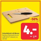 Schneidebrett mit Messer im Angebot bei Segmüller in Neu-Ulm Schneidebrett mit Messer Angebote bei Segmüller Neu-Ulm für 4,00 €