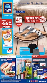 Aktueller ALDI SÜD Discounter Prospekt in Neuenburg und Umgebung, "Gutes für Alle." mit 46 Seiten, 07.07.2025 - 12.07.2025