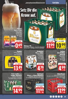 Bier im EDEKA Prospekt "Aktuelle Angebote" mit 28 Seiten (Marl)