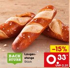 Laugenstange im Netto Marken-Discount Prospekt Laugenstange von BACK STUBE im aktuellen Netto Marken-Discount Prospekt für 0,33 €