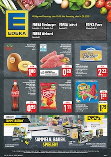 Aktueller EDEKA Prospekt "Wir lieben Lebensmittel!" Seite 1 von 8 Seiten für Würzburg