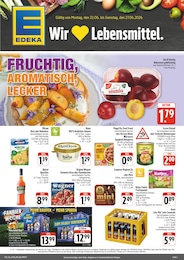 EDEKA Prospekt für Oberaurach: "Wir lieben Lebensmittel!", 4 Seiten, 22.06.2026 - 27.06.2026