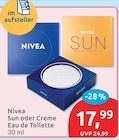 Sun Eau de Toilette von Nivea im aktuellen budni Prospekt