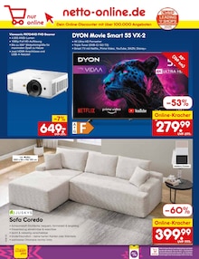 Fernseher im aktuellen Netto Marken-Discount Prospekt (Detmold) Fernseher im Netto Marken-Discount Prospekt "Aktuelle Angebote" mit 64 Seiten (Detmold)