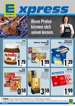 E xpress Prospekt "Diese Preise können sich sehen lassen", 4 Seiten, für München-Flughafen, 27.01.2020 - 01.02.2020 E xpress Prospekt "Diese Preise können sich sehen lassen", 4 Seiten, für München-Flughafen, 27.01.2020 - 01.02.2020