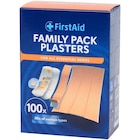 Pansements First Aid Format familial - Action dans le catalogue Action