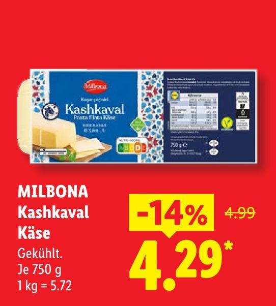 Kashkaval Käse