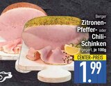 Zitronen-Pfeffer-Schinken im EDEKA Prospekt Zitronen-Pfeffer-Schinken von Berger im aktuellen EDEKA Prospekt für 1,99 €
