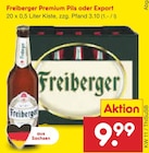 Premium Pils oder Export bei Netto Marken-Discount im Prospekt "" für 9,99 €