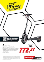 Scooter Angebot im aktuellen MediaMarkt Saturn Prospekt auf Seite 14