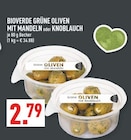 Grüne Oliven mit Mandeln im Angebot bei Marktkauf in Bielefeld Grüne Oliven mit Mandeln Angebote von Bioverde bei Marktkauf Bielefeld für 2,79 €