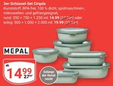 3er-Schüssel-Set Cirqula rund Angebote von Mepal bei GLOBUS Trier für 14,99 €