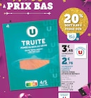 Truite fumée au bois de hêtre à U Express dans Les Grandes Rivieres Truite fumée au bois de hêtre à U Express dans Les Grandes Rivieres