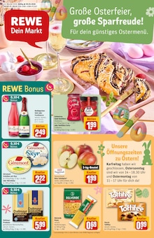 REWE Prospekt Dein Markt mit 35 Seiten