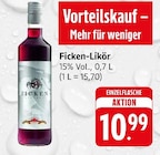 Aktuelle Likör Angebote bei E center in Heilbronn Aktuelles Ficken-Likör Angebot bei E center in Heilbronn ab 10,99 €