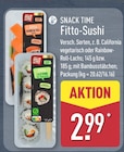 Fitto-Sushi California Set vegetarisch von Snack Time im aktuellen ALDI Nord Prospekt