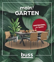 Aktueller buss Prospekt mit Gartenmöbel, "moin! GARTEN", Seite 1