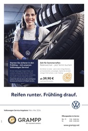 Volkswagen Prospekt für Karlstadt: "Der Frühling startet mit Power", 1 Seite, 01.03.2026 - 31.05.2026