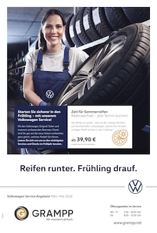 Aktueller Volkswagen Prospekt "Der Frühling startet mit Power" Aktueller Volkswagen Prospekt