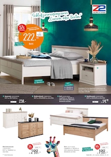 Bett im aktuellen Zurbrüggen Prospekt (Oldenburg) Bett im Zurbrüggen Prospekt "Home sweet Home" mit 8 Seiten (Oldenburg)