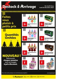 Prospectus Supermarchés Auchan Hypermarché en cours, Faites vous plaisir à petits prix, 2 pages, 12/12/2023 - 18/12/2023 Catalogue Supermarchés Auchan Hypermarché en cours à Denguin et alentours, Faites vous plaisir à petits prix, 2 pages, 12/12/2023 - 18/12/2023