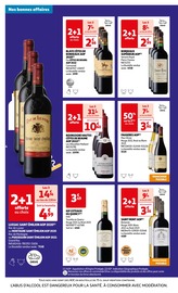 Promos Bordeaux Supérieur dans le catalogue "La foire aux vins" de Auchan Hypermarché à la page 4