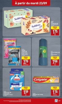 Promo Hygiène dans le catalogue Aldi du moment à la page 23