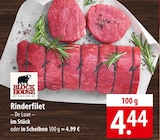 BLOCK HOUSE Rinderfilet bei famila Nordost im Walsrode Prospekt für 4,44 €