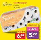 Toilettenpapier im Angebot bei Netto Marken-Discount in Bremen Toilettenpapier Angebote von Favora bei Netto Marken-Discount Bremen für 5,99 €