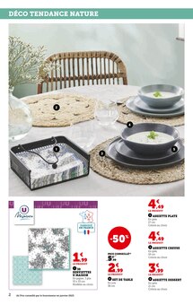 Promotion Meuble dans le prospectus Super U, valable du 14/03/2023 au 26/03/2023 Promo Meuble dans le catalogue Super U du moment à la page 2