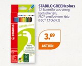 GREENcolors von STABILO im aktuellen Müller Prospekt für 3,69 €