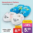 Hausschuhe in Tierform im Angebot bei Netto Marken-Discount in Zwickau Hausschuhe in Tierform Angebote bei Netto Marken-Discount Zwickau für 5,99 €
