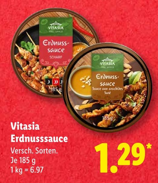 Erdnusssauce Sauce aux arachides