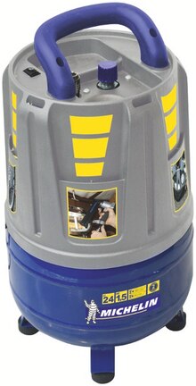 Compresseur 1,5 CV vertical 24 L - Mr Bricolage à Élancourt Compresseur 1,5 CV vertical 24 L en promo chez Mr Bricolage Élancourt à 86,99 €