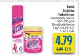 Aktuelles Oxi Action Fleckentferner Angebot bei diska in Dresden ab 4,79 €