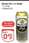 Pils Angebote von Meister bei GLOBUS Gera für 0,45 €