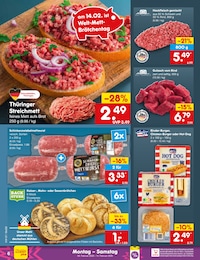 Fast Food Angebot im aktuellen Netto Marken-Discount Prospekt auf Seite 6