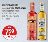 Alkoholfreie Getraenke im V-Markt Prospekt Aperitif von Martini im aktuellen V-Markt Prospekt für 7,99 €
