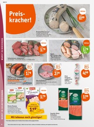 tegut Streichwurst im Prospekt 