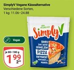 Vegane Käsealternative Angebote von SimplyV bei GLOBUS Plauen für 1,99 €