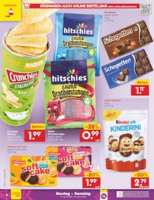 Schokolade im Netto Marken-Discount Prospekt "Aktuelle Angebote" mit 60 Seiten (Freiburg (Breisgau))