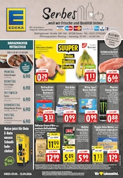 Fleisch im EDEKA Prospekt in Essen Aktueller EDEKA Prospekt mit Fleisch, "Aktuelle Angebote", Seite 1