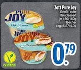 Grieß- oder Reisdessert von Zott Pure Joy im aktuellen EDEKA Prospekt für 0,79 €