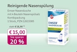 Aktuelle Nasenspray Angebote bei mea - meine apotheke in Leverkusen Aktuelles Nasendusche Angebot bei mea - meine apotheke in Leverkusen ab 15,00 €