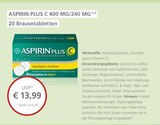 ASPIRIN PLUS C 400 MG/240 MG 1/2 Angebot in Posterstein ASPIRIN PLUS C 400 MG/240 MG 1/2 im aktuellen Prospekt bei LINDA Partnerapotheke in Posterstein