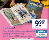Fotobuch A4 im ALDI SÜD Prospekt Fotobuch A4 von Digital photo im aktuellen ALDI SÜD Prospekt für 9,99 €