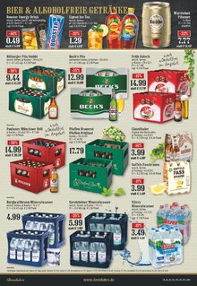 Bier im EDEKA Prospekt "Aktuelle Angebote" mit 18 Seiten (Bergisch Gladbach)