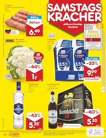 Milch im Netto Marken-Discount Prospekt "Aktuelle Angebote" mit 44 Seiten (Remscheid)