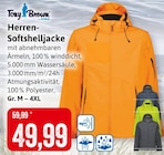 Kaufhaus Stolz Zempin - Herren-Softshelljacke Angebot im Prospekt Herren-Softshelljacke bei Kaufhaus Stolz im Zempin Prospekt für 49,99 €